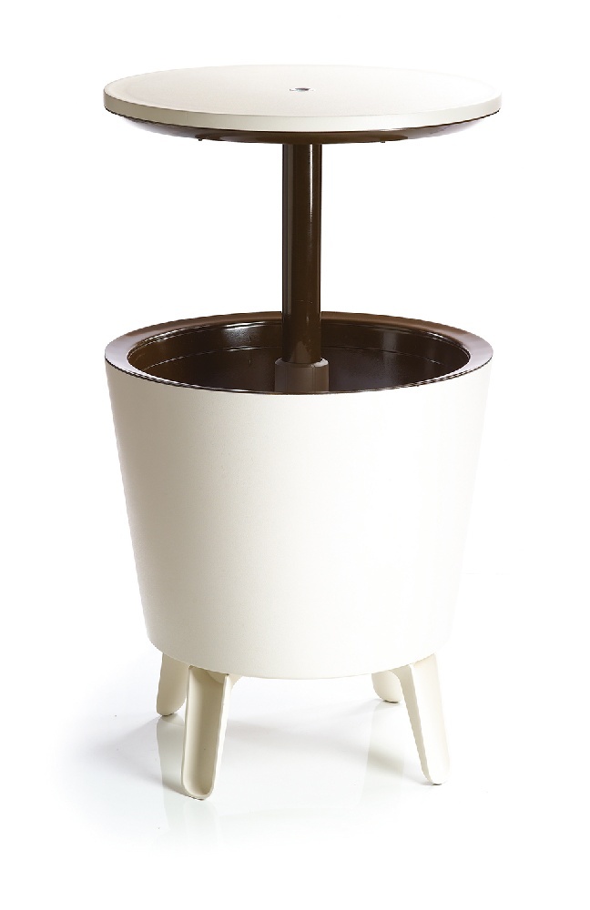 Столик-холодильник COOL BAR крем-шоколад