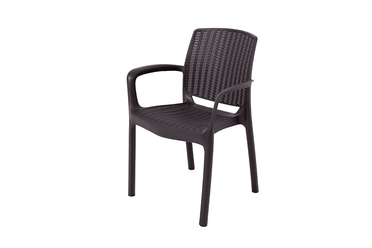 Комплект мебели Barcelona Set, венге (6 стульев Jersey венге/1 стол Fiji венге)