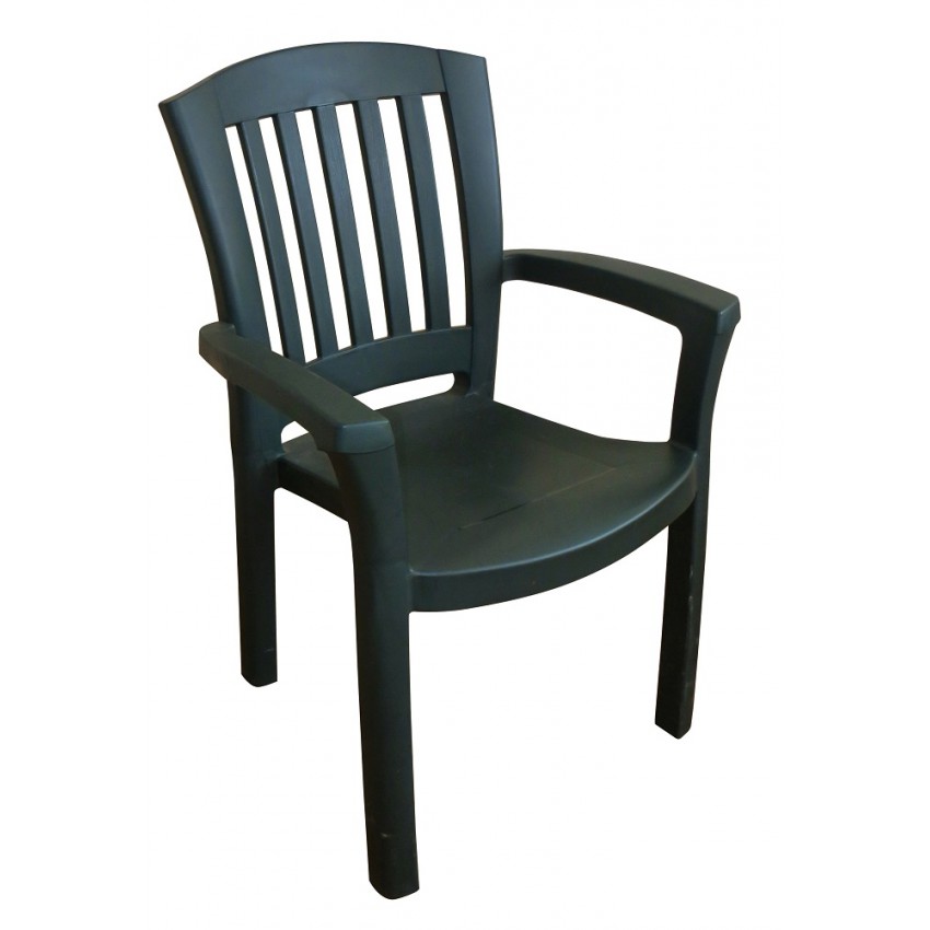 Пластиковое кресло «PL Анкона» белое