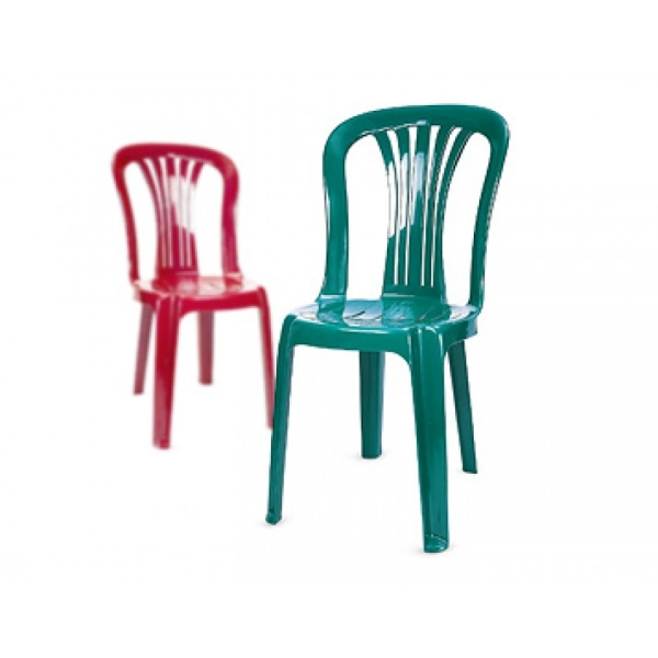 Пластиковый стул «PL Рим», зелёный